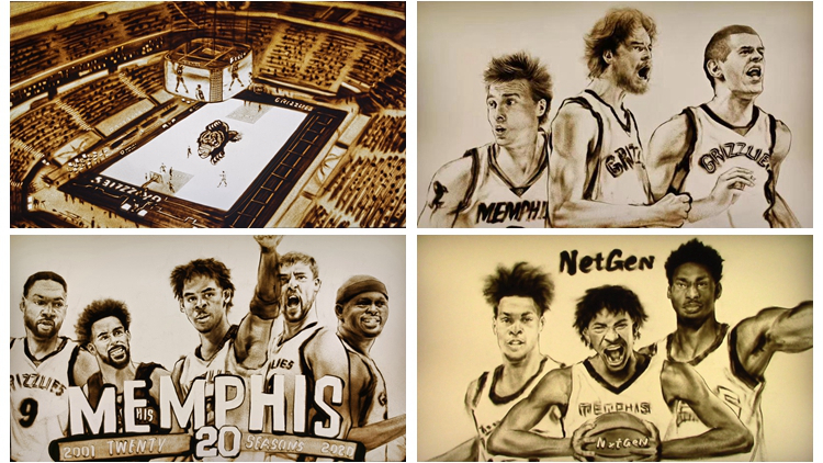 我校教师沙画作品《熊朝崛起》受到媒体广泛关注