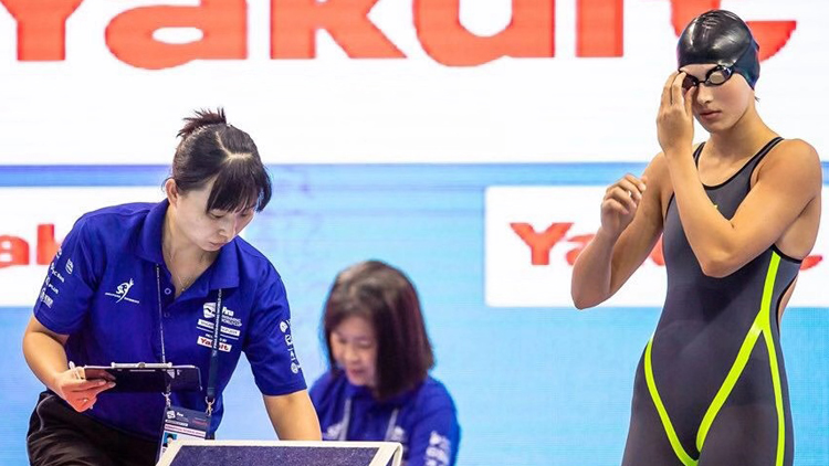 教师魏梅副教授应邀赴新加坡参加2019年国际泳联游泳世界杯（新加坡站）裁判工作