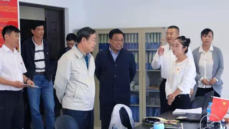 省委指导组组长秦光健到我校指导“不忘初心、牢记使命”主题教育工作