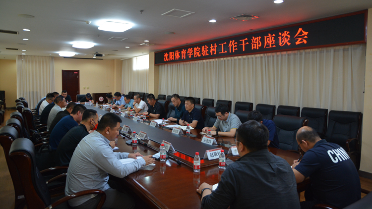 看球吧
召开驻村工作干部座谈会